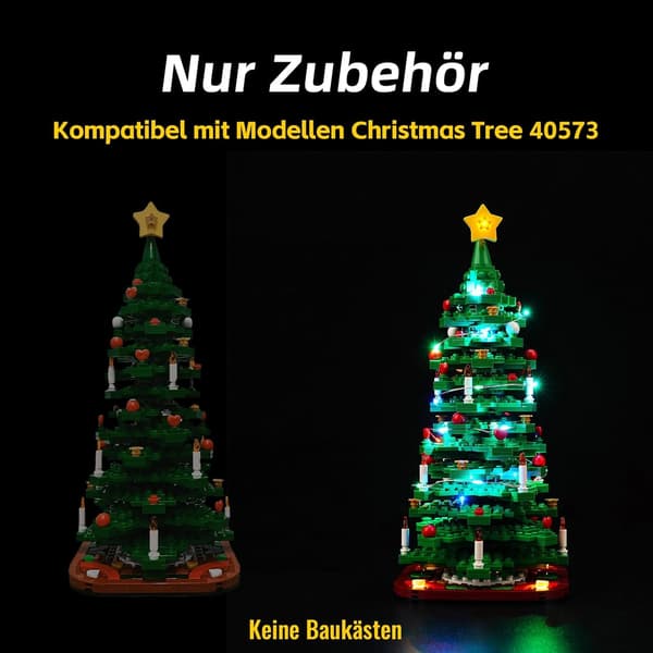 LED lighting for LEGO set 40573 Christmas Tree