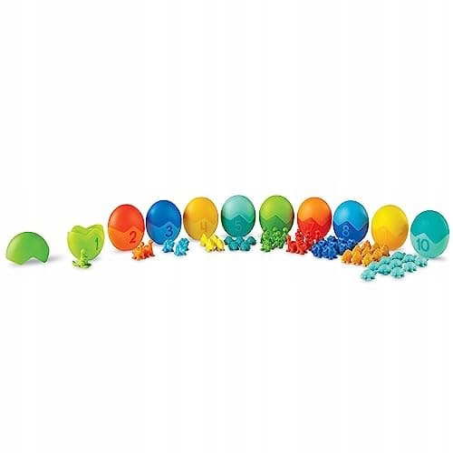 Learning Resources LER1768 Counting Dino-Sorters Maths Activity Set