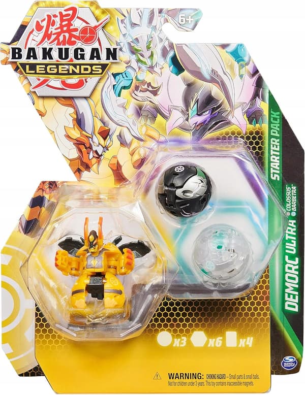 BAKUGAN LEGEND STARTER PACK SAIRUS ULTRA AUXILLATAUR CYCLOID GIFT SET