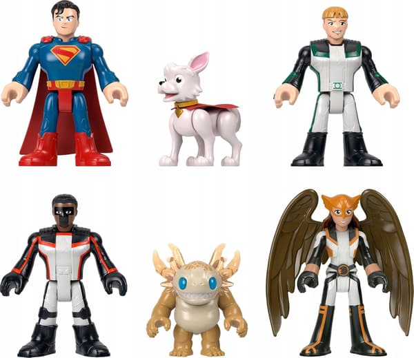 Imaginext Superman Justice League Krypto JDL09 Figures Set