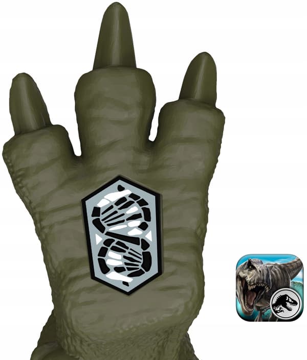 MATTEL Jurassic World Gigantic Thrashers Tyrannotitian Figure