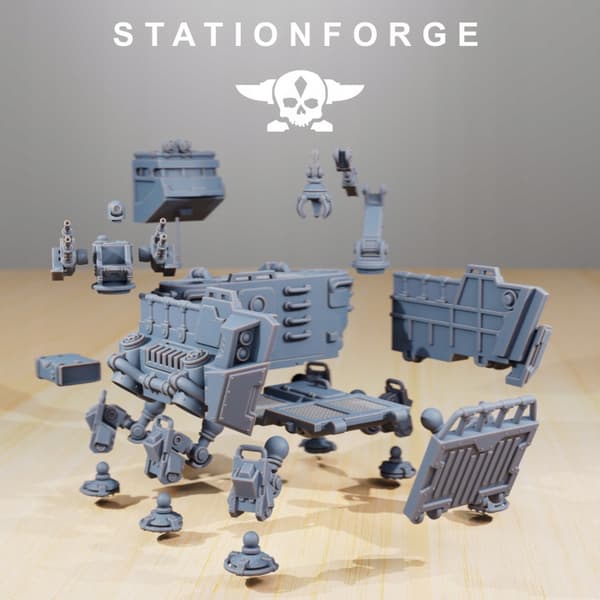 Scavenger Transport Tank – Station Forge – 3D-utskrift