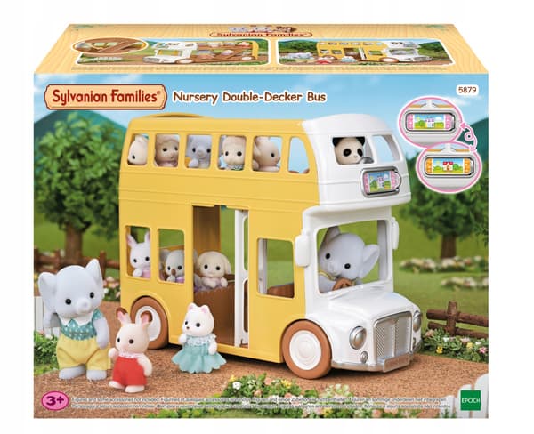 Double-decker nursery bus