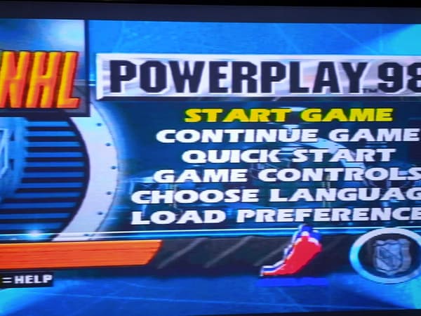 NHL Powerplay 98 PSX 3XA game