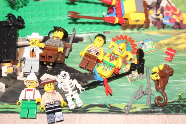LEGO ADVENTURES 5976 INSTRUCTIONS: River Expedition SET