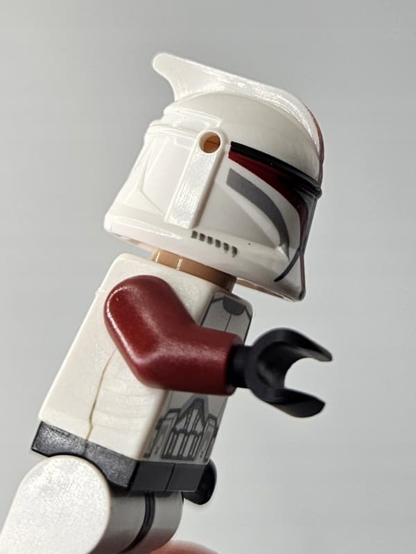 LEGO STAR WARS FIGURE sw0492 Clone Trooper Captain (Phase 1) DEFECT /