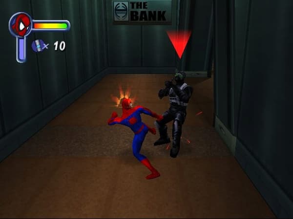 Spider-Man (2001) [PSX], action game