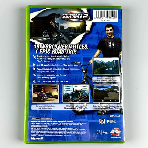 Mat Hoffman's Pro BMX 2 | XBOX | 3xA SET