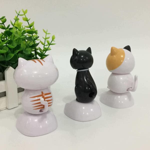 Bobblehead Toy Material: Plastic Accessories, Automatic, White, Black, Pointear