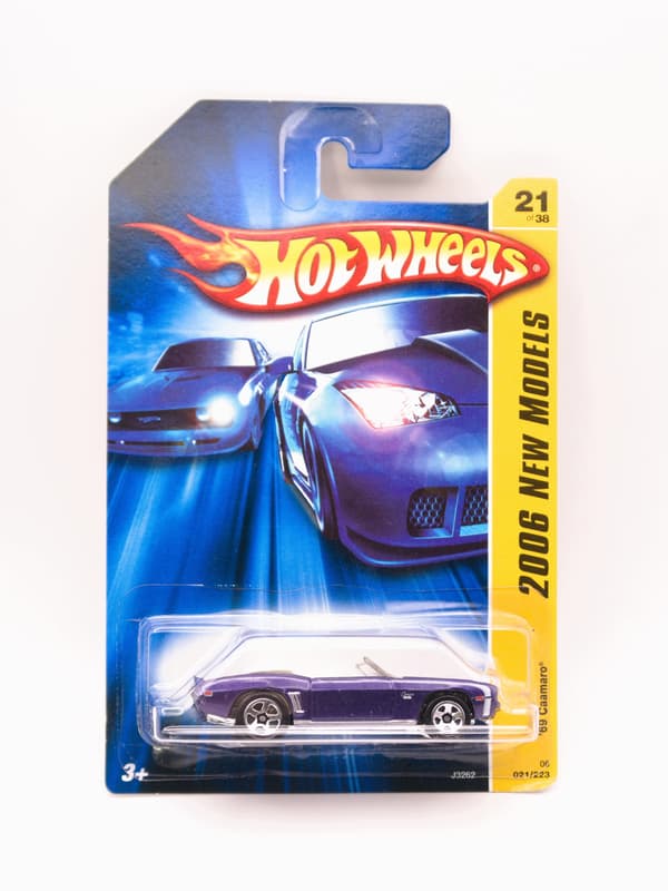 HOT WHEELS '69 Camaro Convertible – Purple