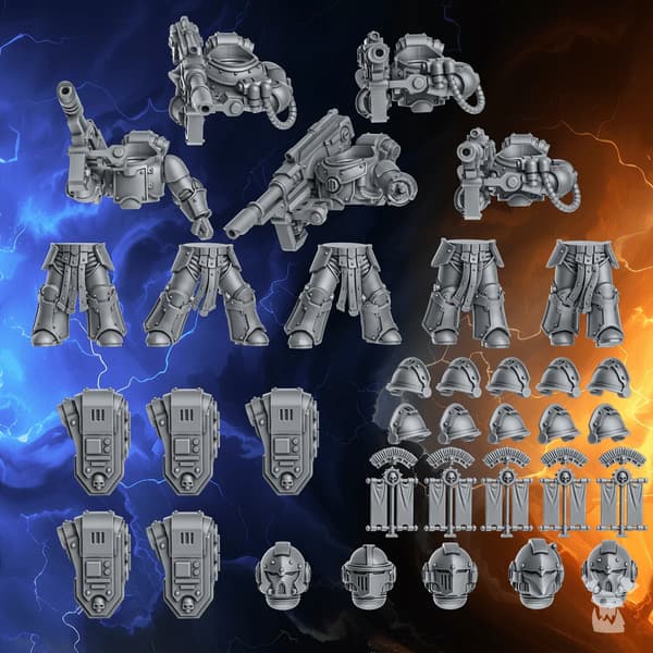 Heavy Laser Squad x35 DakkaDakkaStore