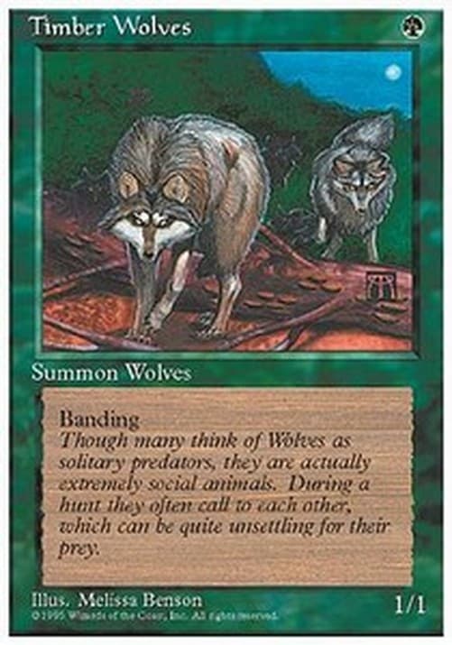 Magic: The Gathering Timber Wolves