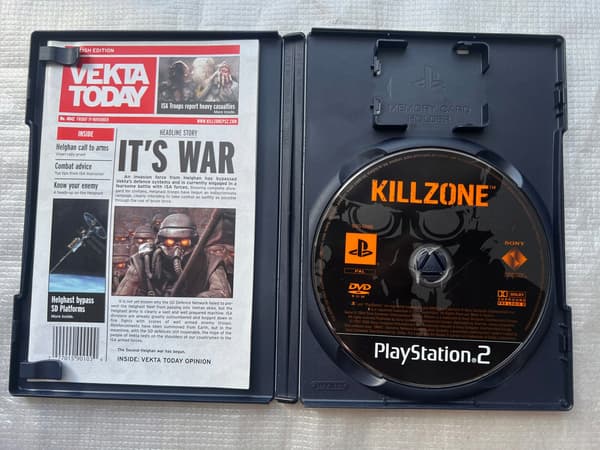 KILLZONE PS2 LAUNCH EDITION