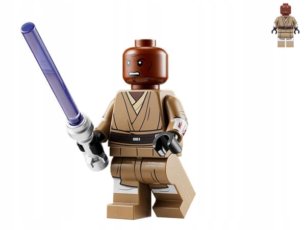 LEGO Star Wars – Mace Windu + lightsaber! sw1205 75342