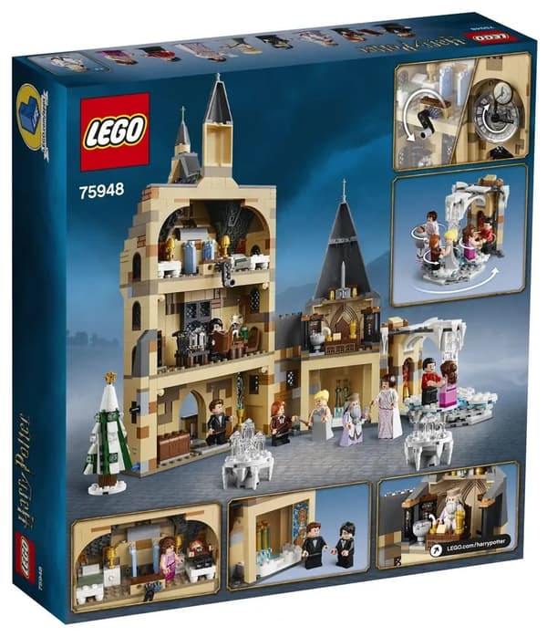 LEGO Harry Potter 75948 Hogwarts Clock Tower Set