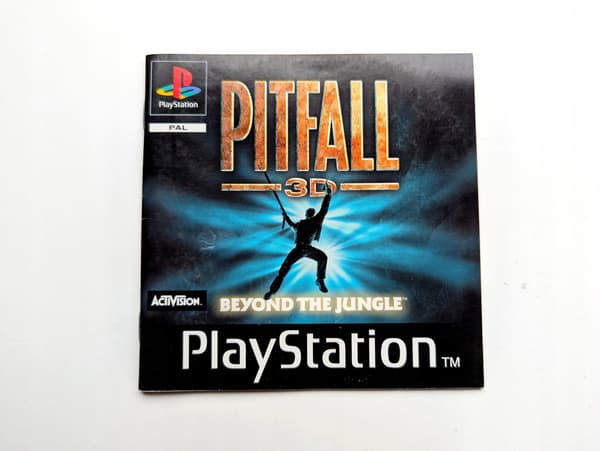 *** PITFALL 3D: BEYOND THE JUNGLE – PLAYSTATION 1 (PSX, PS1) ***