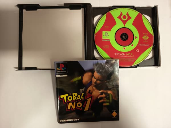 Tobal No. 1 game for PlayStation PSX PS1 3XA complete set
