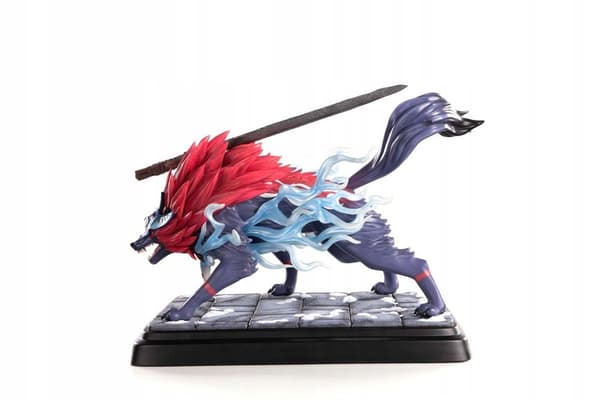 OKAMI (OKI WOLF FORM) RESIN STATUE [FIGURINE]