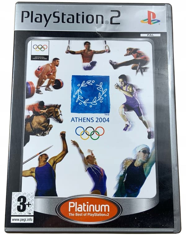 ATHENS 2004 – CD, in excellent condition, complete set, PS2