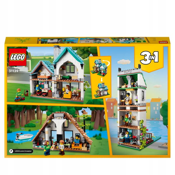 LEGO Creator 3-in-1 Cosy House 31139
