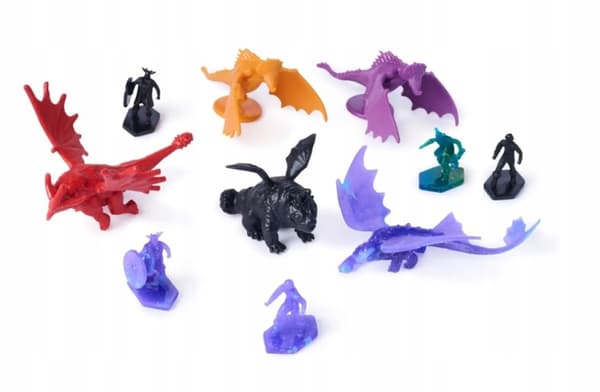 Spin Master How to Train Your Dragon Figures in a bucket, 50 pieces – gift