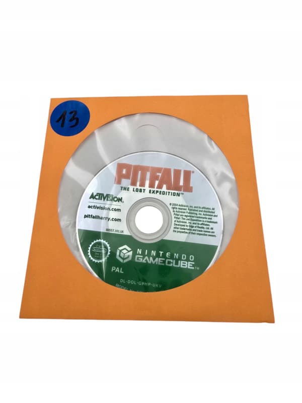 NINTENDO GAMECUBE PITFALL: THE LOST EXPEDITION