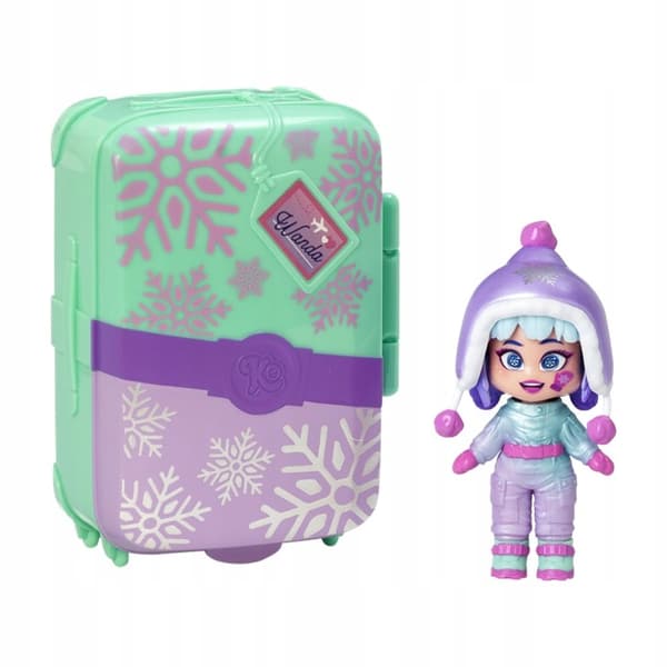KOKYLOOS DOLL SUITCASE BAG WARDROBE SUITCASE WANDA MAGIC BOX SET