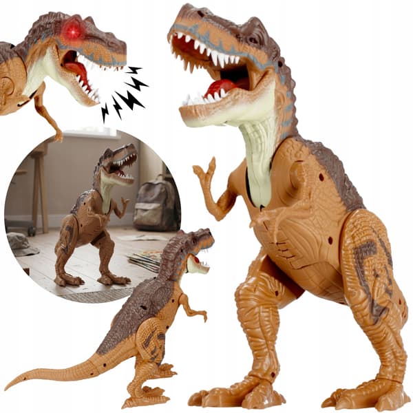 INTERACTIVE T-Rex dinosaur, LARGE toy for children, SOUND, LIGHTS, MOTION