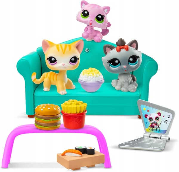 LITTLEST PET SHOP Figure Set: Afternoon Tea LPS00636