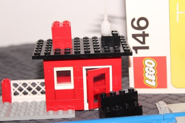 Lego CITY TOWN TRAIN 146 INSTRUCTIONS Level Crossing SET