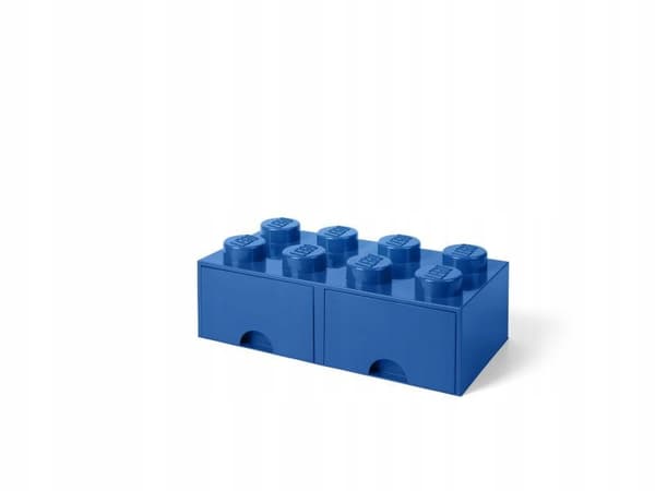 LEGO 40061731 4x2 Blue Brick Storage Box with Drawers