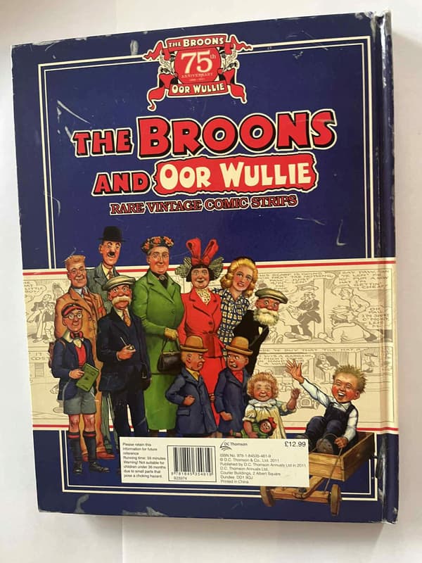 The Broons and Oor Wullie (hardback)