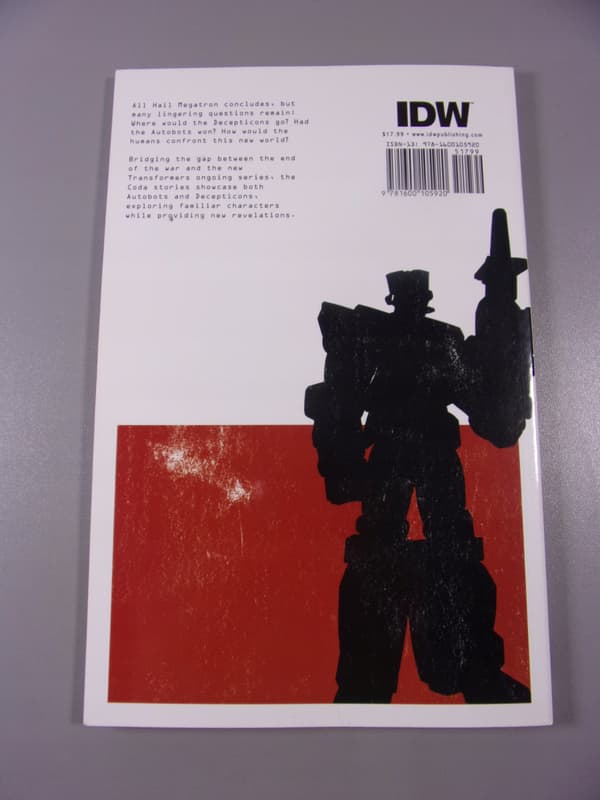 THE TRANSFORMERS: ALL HAIL MEGATRON 4, 2010, English-language edition