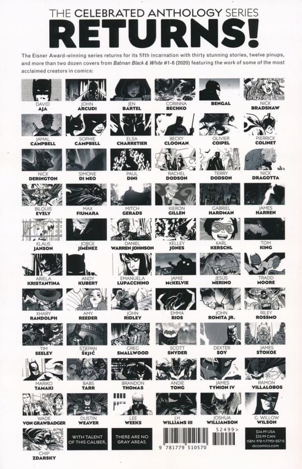 BATMAN BLACK AND WHITE TP [9781779510570]