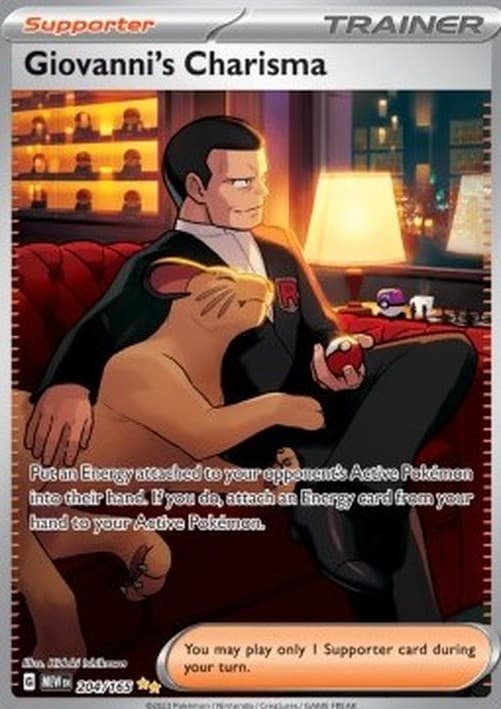Pokemon Giovanni's Charisma