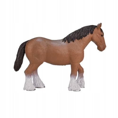 Mojo, a light bay Clydesdale horse