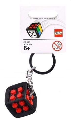2853383 Lego Dice Keyring Games Keyring 2010