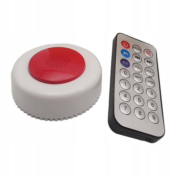 Remote-controlled spinning top machine. A fun gift for children. Sound-effect machine. White and round.