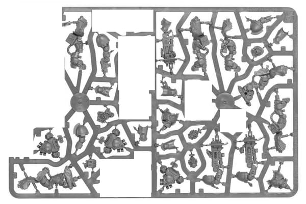 Eradicators – Space Marines – Armageddon 2026, 3-model sprue