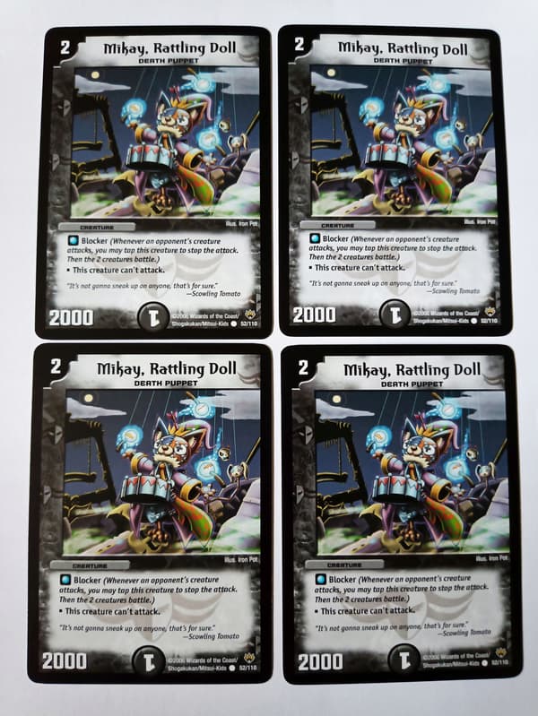 *DM-10 DUEL MASTERS - MIKAY, RATTLING DOLL - !!!