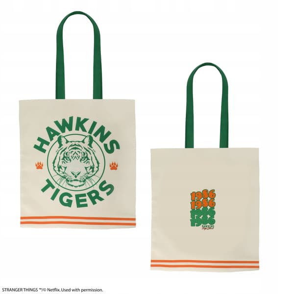 Hawkins Tigers fabric bag, Stranger Things
