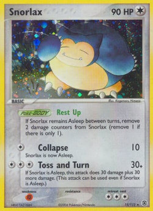 Pokemon TCG Snorlax