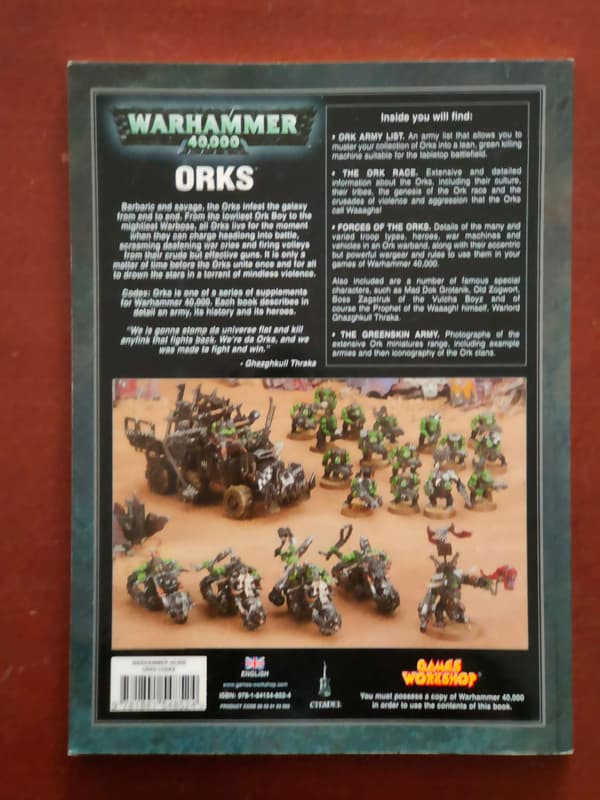 OUTLET Warhammer 40,000 Codex: Orks (4th Edition)