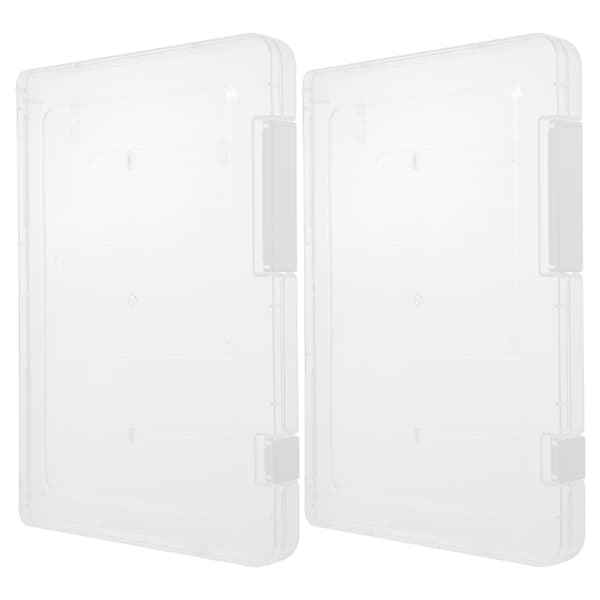 2 COMPACT BOXES FOR ORGANISING SMALL PARTS