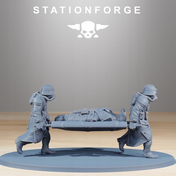 GrimGuard Casualties – Station Forge – 3D-utskrift
