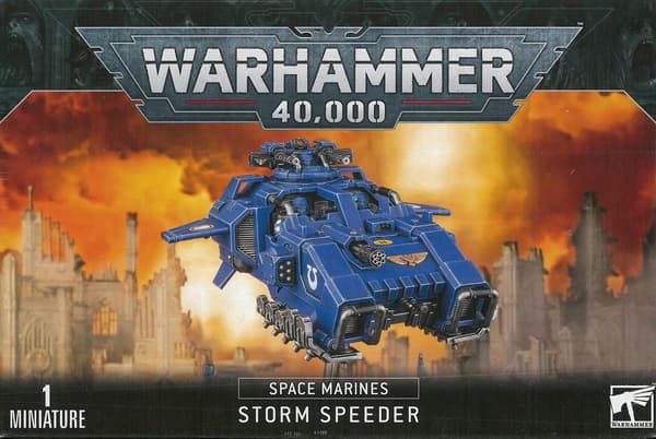 Warhammer 40 000 SPACE MARINES STORM SPEEDER Games Workshop