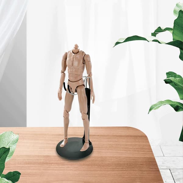 2x1/6 Action figure stand – Portable Support Accessories – Adjustable – 2-piece set