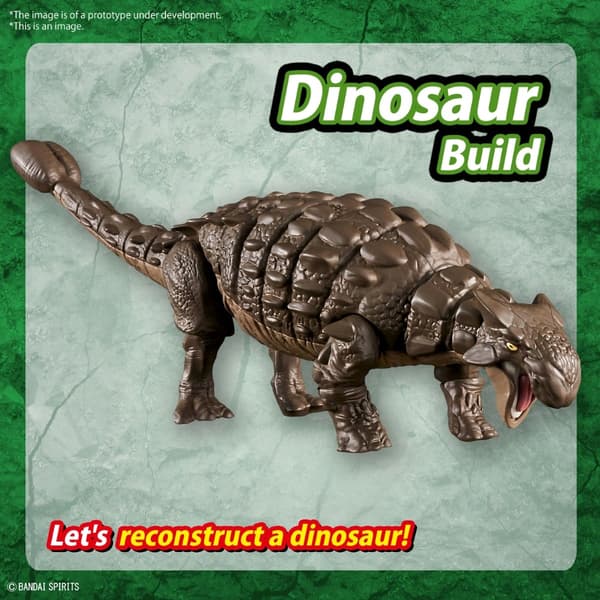 Bandai Model Kit – PLANNOSAURUS – Plannosaurus Ankylosaurus – Model Kit