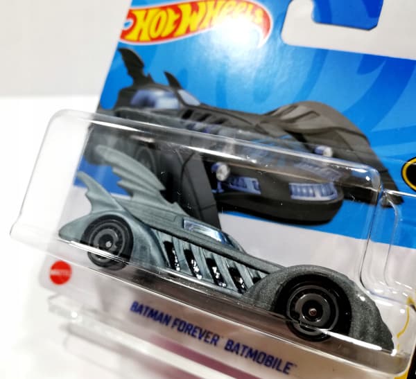 HOT WHEELS DC BATMAN FOREVER 2/5 BATMAN FOREVER BATMOBILE 55/250 (GREY)