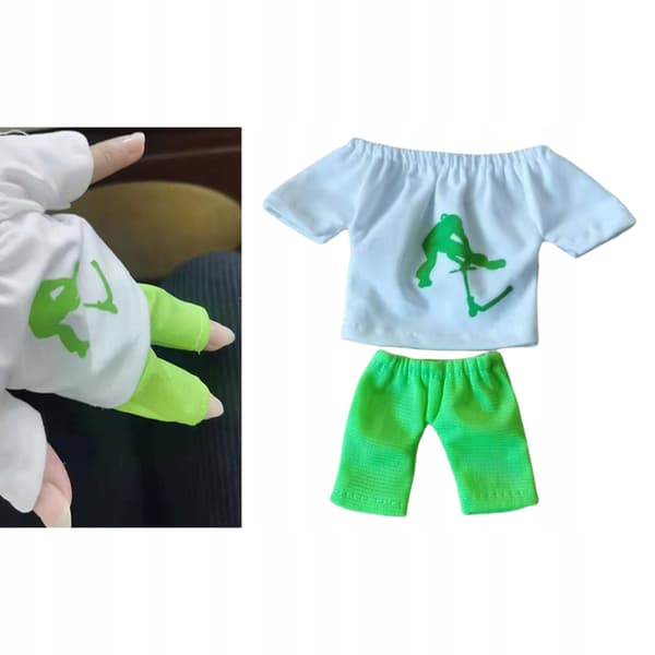 Finger Tops and Trousers, Mini-Size Finger Interactive with Mini-Size Green